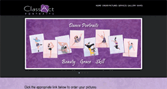 Desktop Screenshot of classactportraits.com